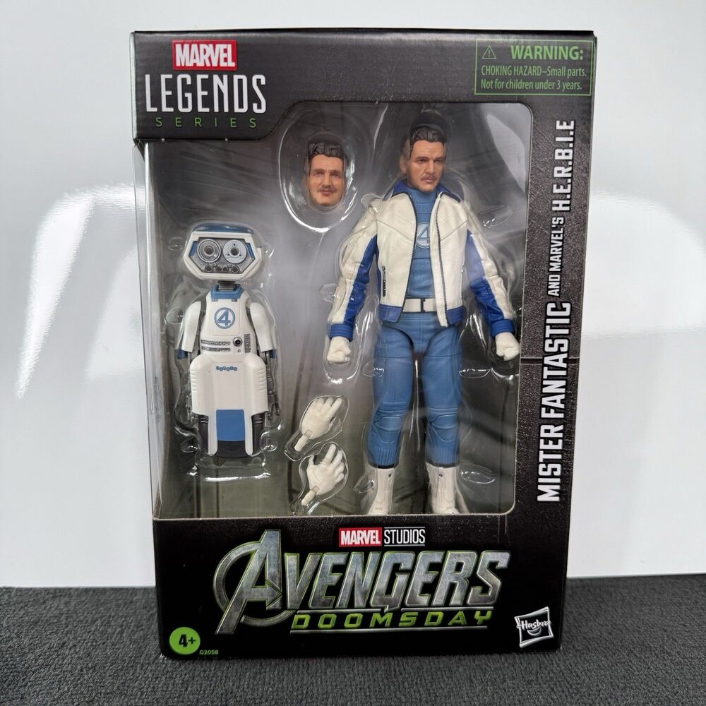 Marvel Legends Avengers Doomsday Mr Fantastic & Herbie Walmart Exclusive Figure